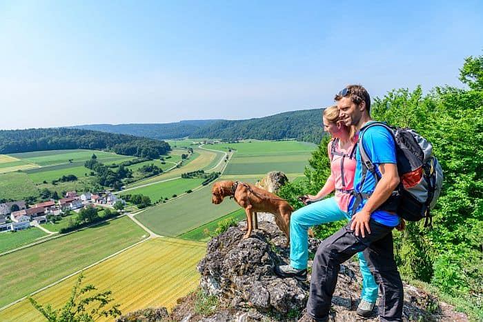 5 Tage Wanderreise mit Hund Altmühltal-Panoramaweg